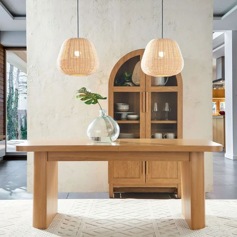 Better Homes & Gardens Juliet Extendable dining table, Light Honey Finish - Walmart.com | Walmart (US)