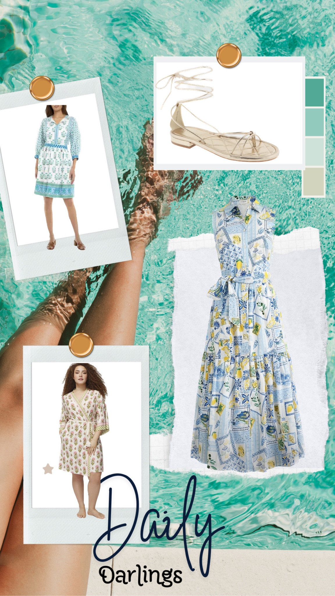 Daily Darlings 7.13.24

This dress is giving amalfi coast and for under $50!!

A block print dress and a block print robe!

These sandals are from one of my favorite shoe brands and I’m obsessed with this dainty lace up sandal look. Also on sale! 

#LTKSaleAlert #LTKMidsize #LTKFindsUnder100