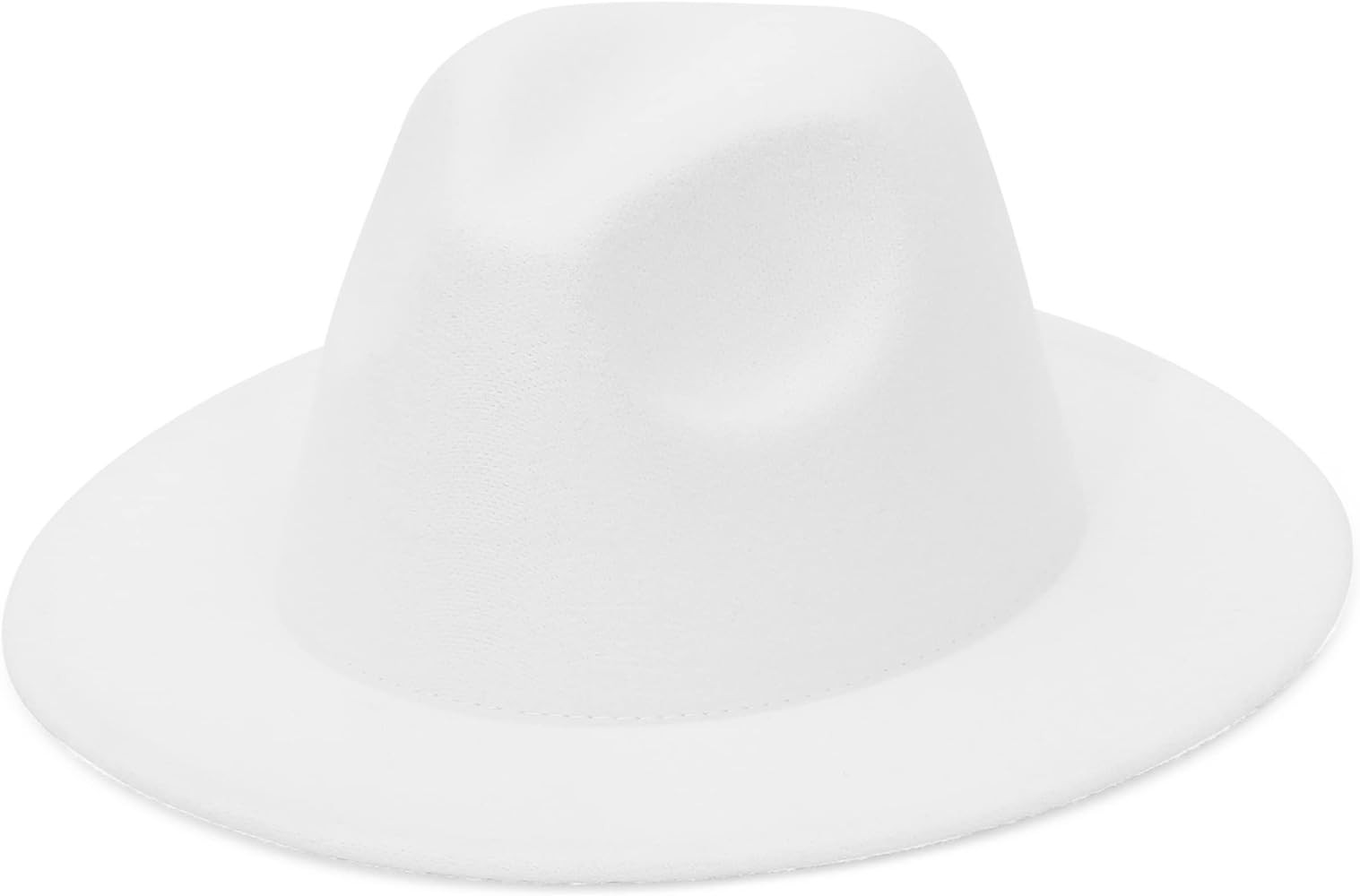 EOZY Women & Men Fedora Hat Wide Brim Unsex Floppy Panama Hat Cap | Amazon (US)