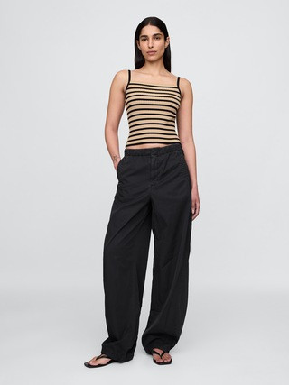 Low Rise Barrel Parachute Pants | Gap (US)