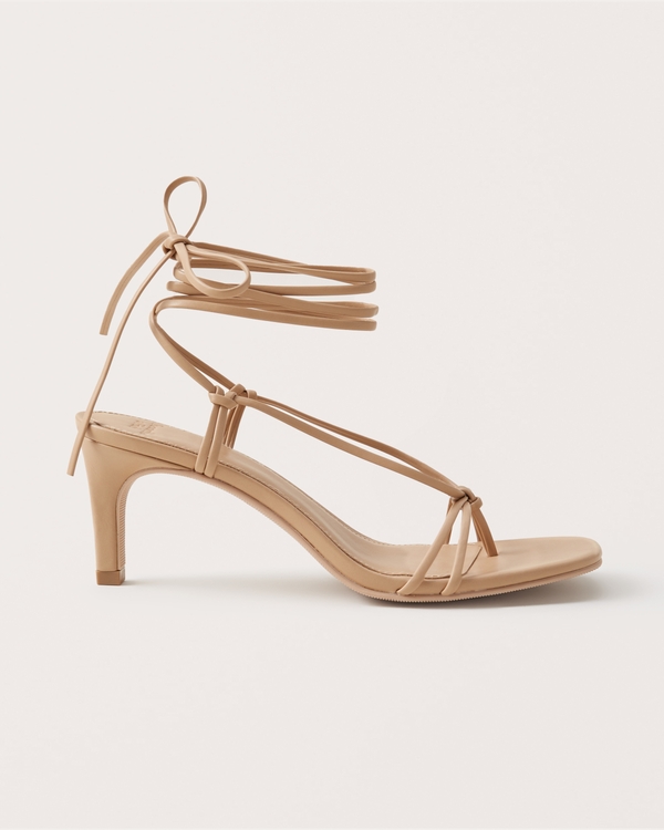 Strappy Heel Sandals | Abercrombie & Fitch (UK)