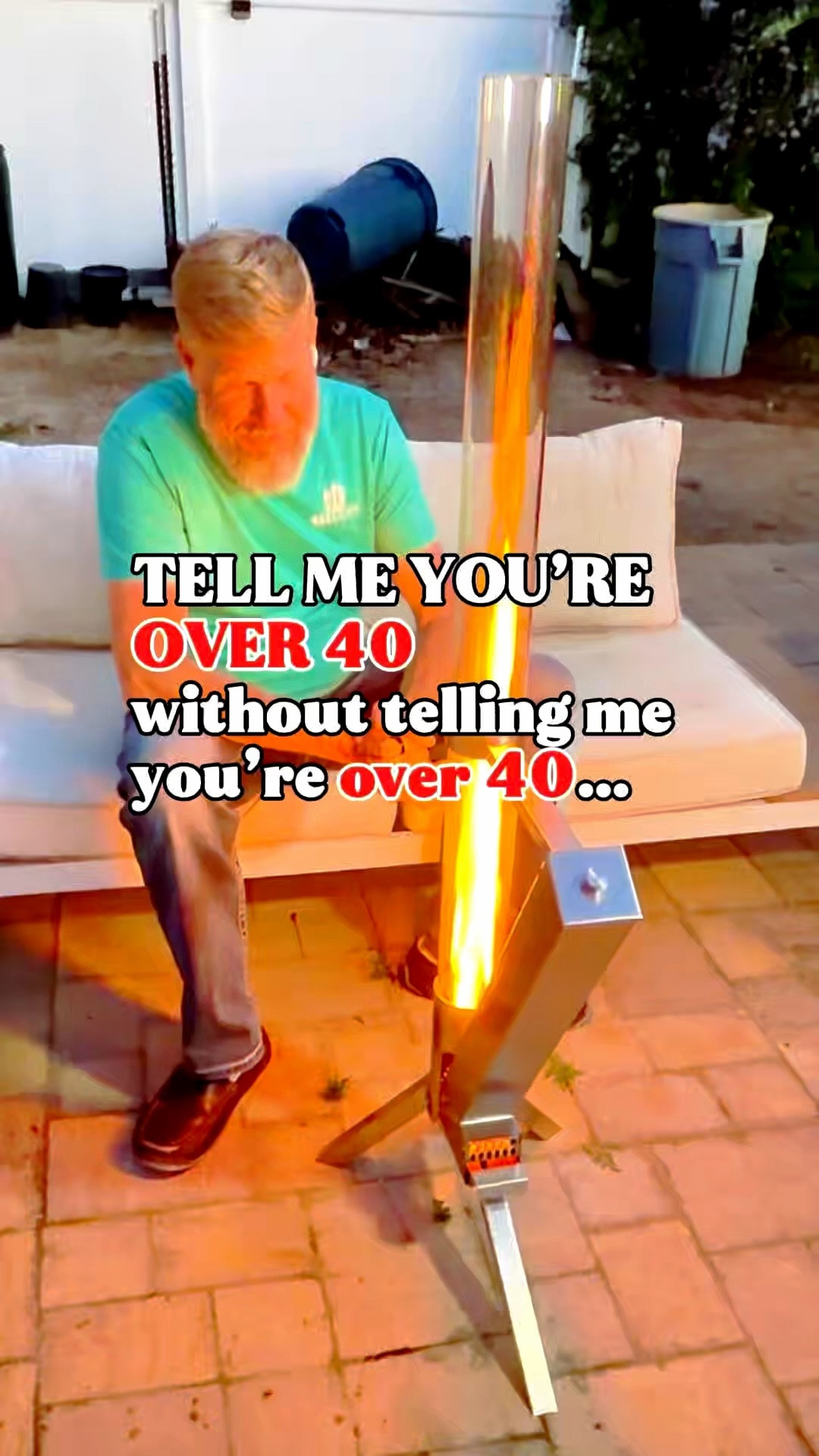 I thought we bought a patio heater… turns out we bought Jim a new hobby. 🔥😂

Make sure you check for coupons. Don’t take my word for it… check out the reviews below.

#backyardvibes #firepitseason #marriedlife #couplehumor #outdoorliving #patiolife