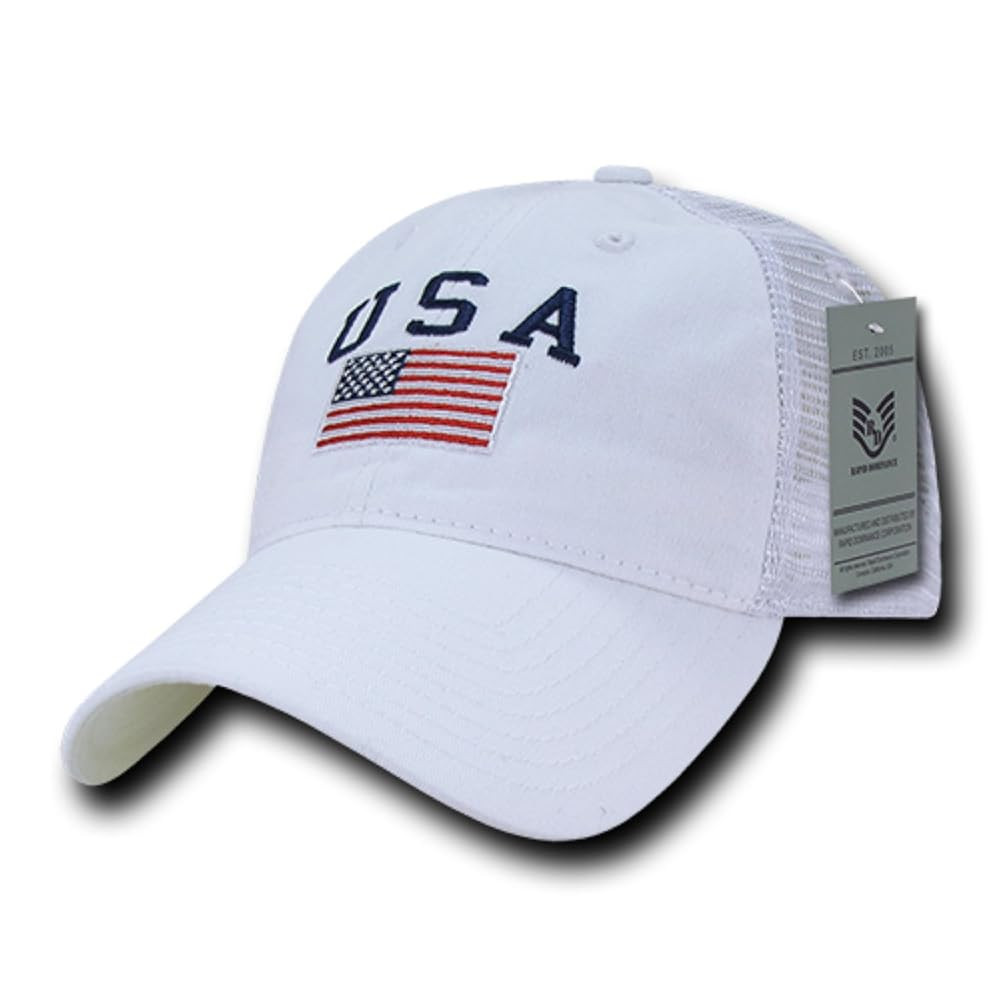 Rapiddominance Relaxed Trucker USA Cap | Amazon (US)