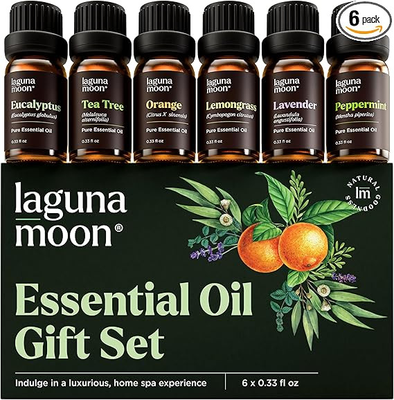 Essential Oils Set - Top 6 Blends for Diffusers, Home Care, Candle Making Scents, Fragrance, Arom... | Amazon (US)