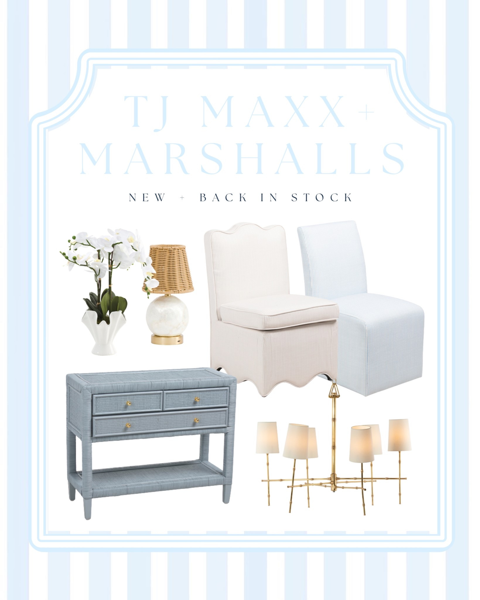Back at it again with more amazing coastal home look for less furniture & decor online now at Marshalls and TJ Maxx!

#LTKFindsUnder50 #LTKFindsUnder100 #LTKHome