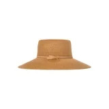 Time and Tru Women's Wide Brim Panama Hat, Brown | Walmart (US)