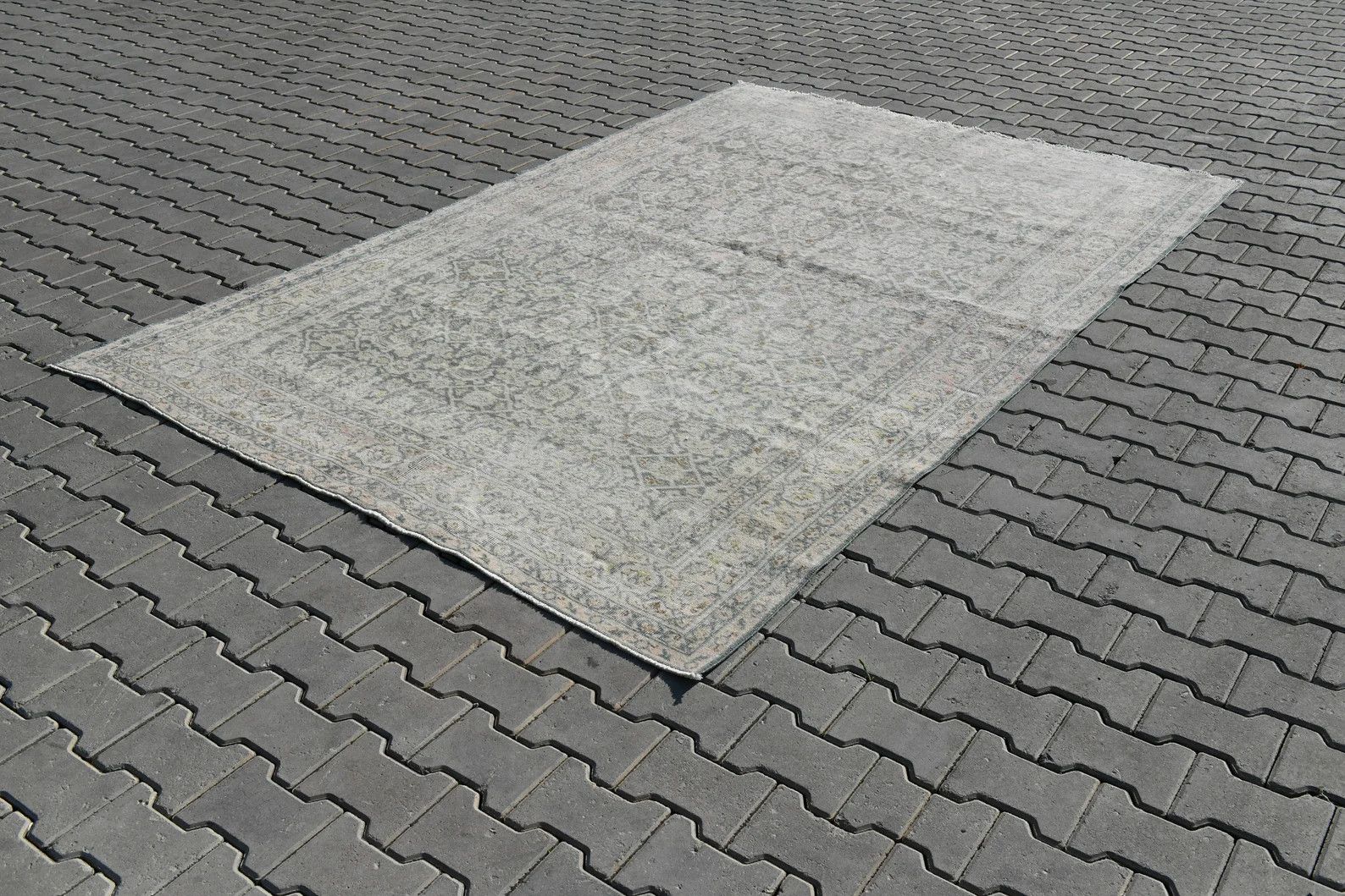 6x9ft,Pale Rug,Oushak Carpet,Vintage Rug,Turkish Rug,Area Rug,6x9 Rug,Handmade Rug,Living Room Ru... | Etsy (US)