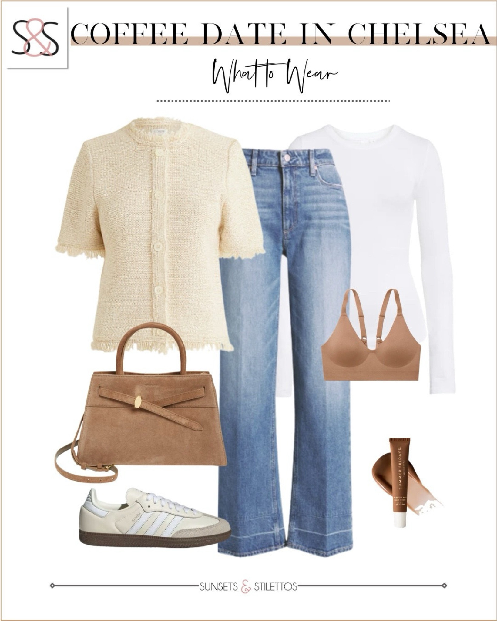 Short sleeve lady jacket cardigan with the best frills! So good with trouser jeans and these neutral adidas sneakers for spring!

Sunsets and Stilettos, workwear, adidas sneakers 

#LTKStyleTip #LTKSeasonal #LTKOver40