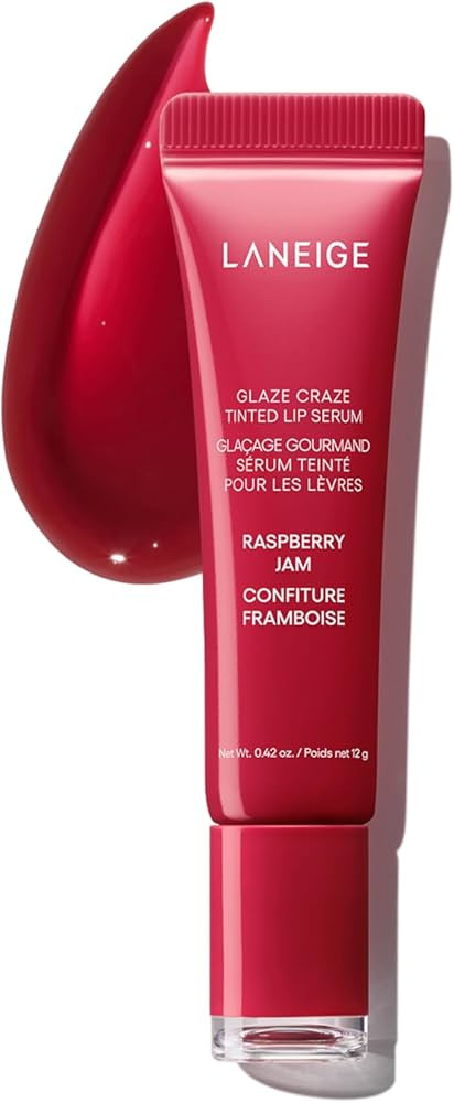 LANEIGE Glaze Craze Tinted Lip Serum: Hydrating Lip Serum for Glossy, Nourished Lips with Plumpin... | Amazon (US)