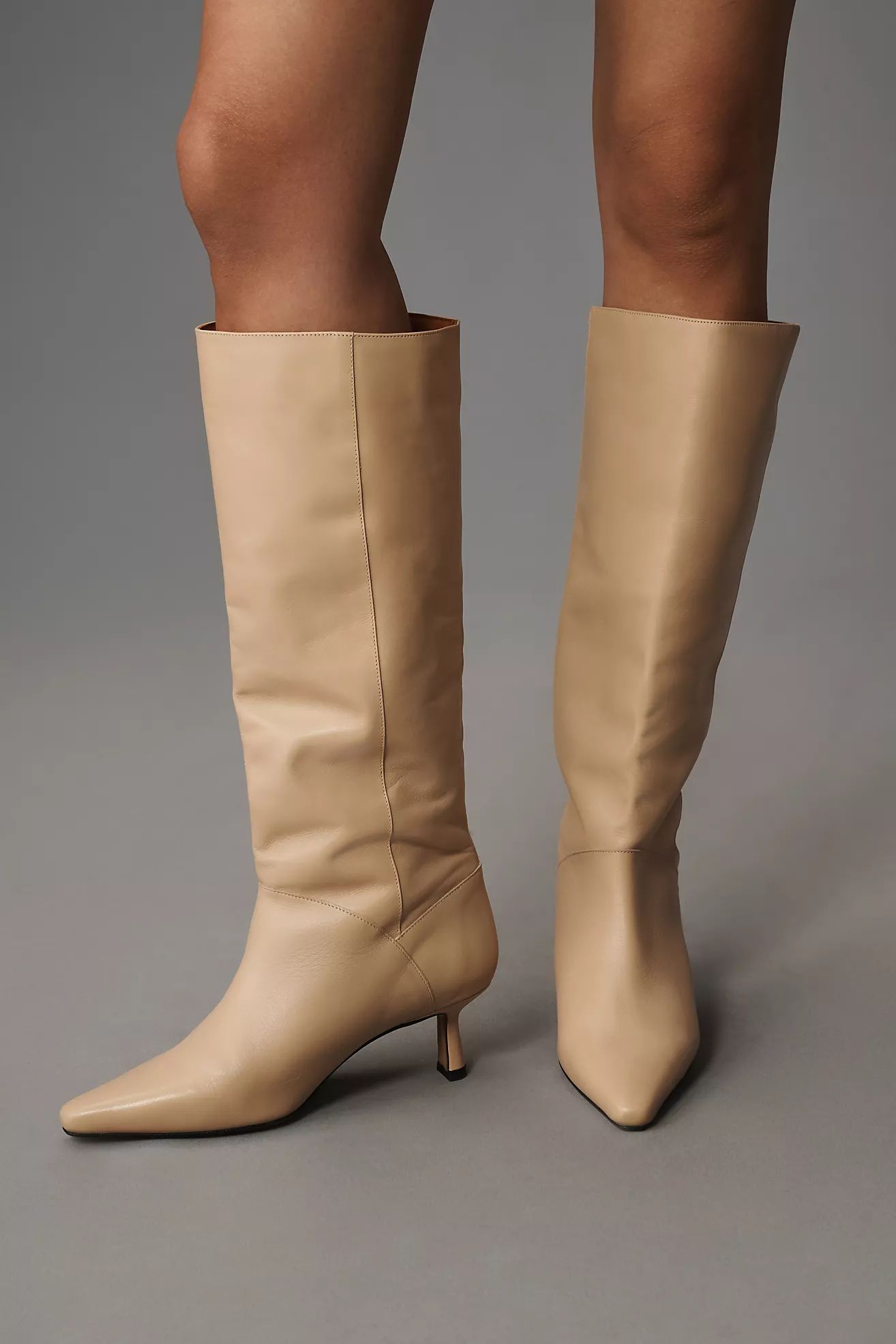 By Anthropologie Knee-High Pointed-Toe Boots | Anthropologie (US)