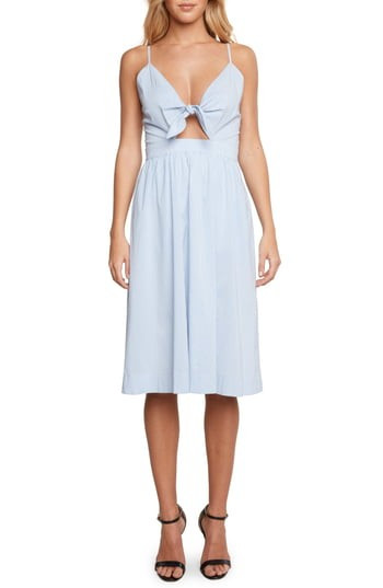Women's Willow & Clay Brenda Tie Front Dress | Nordstrom