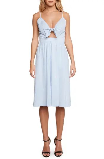 Women's Willow & Clay Brenda Tie Front Dress | Nordstrom