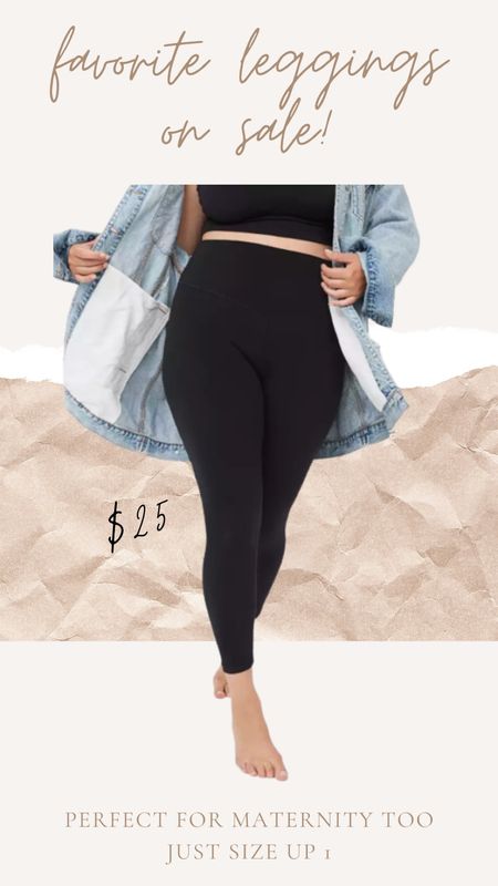 The best leggings are currently on sale!! 🖤 These are so buttery soft and perfect for maternity too!! Just make sure you size up!! #ltkfind #aerie #leggings #maternity #maternitywear #maternityfashion

#LTKsalealert #LTKunder50 #LTKfit