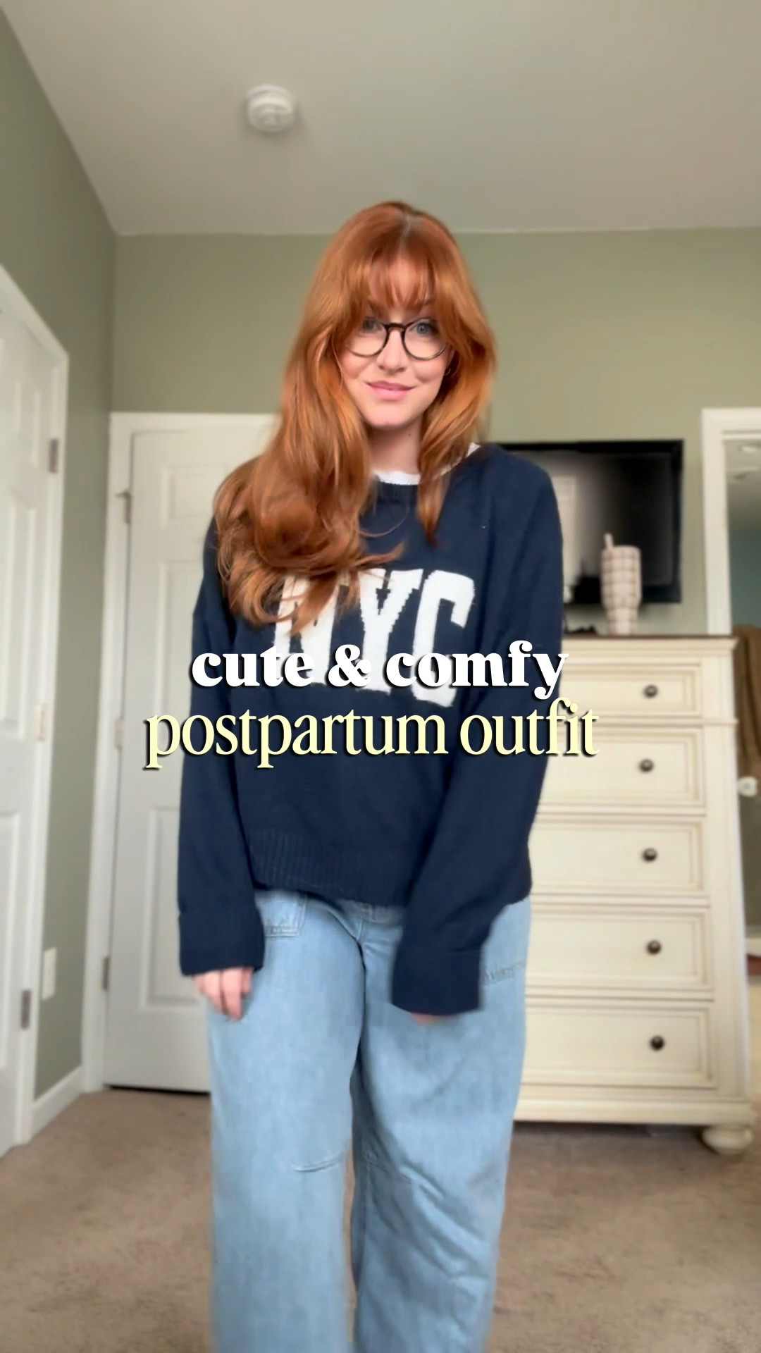 Finding postpartum outfits that’s make me feel good, part idk?! But this gives me 90s/early 2000s mom vibes and I’m here for it. 

#LTKPetite #LTKootd #LTKmomlife