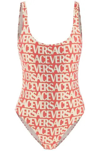 Versace versace allover one-piece swimwear | Residenza725 US