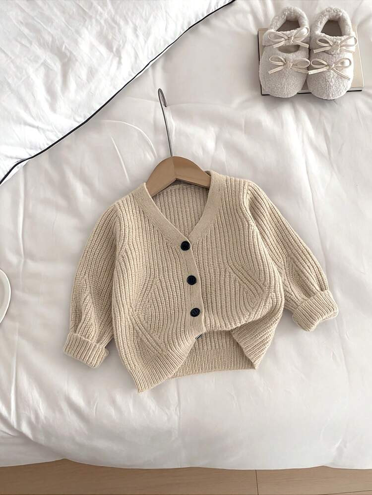 Souflis Souflis New Fashionable Versatile Khaki Cardigan For Teenage Girls Baby Girl Cute Sweater Jacket Baby Knitwear Toddler Cardigan Sweater New Born Cardigans Baby Knitwear Baby Knit Sweater Baby Winter Sweater Baby Sweater Cardigan Baby Knitwear Knit Baby Girl Clothes Baby Girl Cardigan Baby Girl Sweater Jacket Cute Baby Girl Sweater Baby Girl Clothes Spring Fall Clothes Spring Fall Baby Girl Baby Knitwear Baby Girl Cute Sweater Toddler Cardigan Girl Baby Girl Cute Sweater Jacket Warm Clothes Baby Girl Baby Cardigan Neutral Baby Clothes Unisex 2026 Baby Set Autumn Winter Season Baby Sweater Autumn Winter Knit Baby Sweater | SHEIN