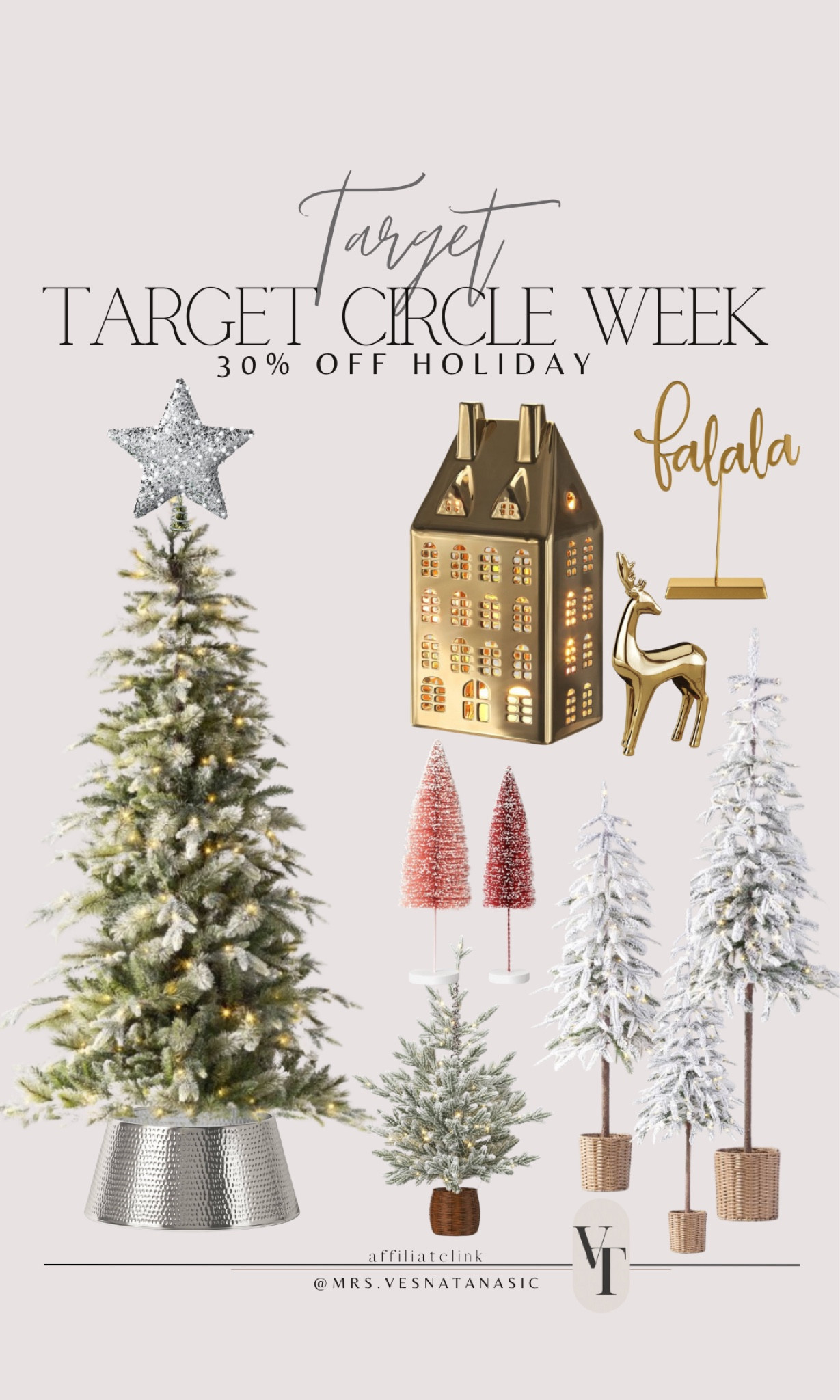 30% off select Holiday for Target Circle Week! Just ordered this tree for the girls’ room. These bottle brush trees are a fave of ours and I always order more! @target @targetstyle #targetcircle #targetstyle #target #christmastree #holiday #targetcircleweek 

#LTKHoliday #LTKSaleAlert #LTKSeasonal