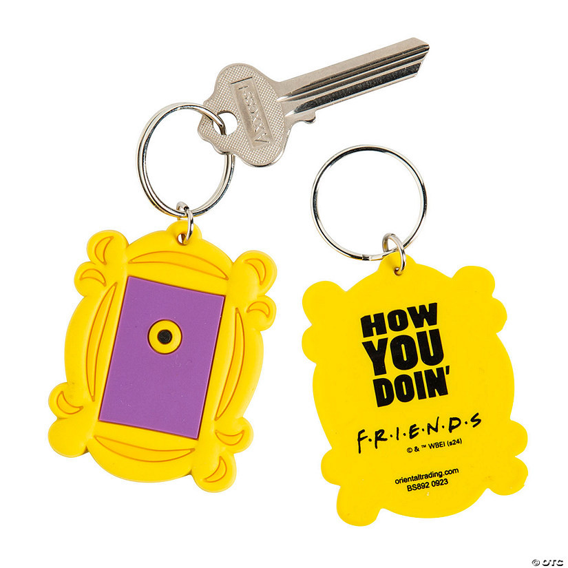 FRIENDS™ How You Doin’ Keychains - 12 Pc. | Oriental Trading Company