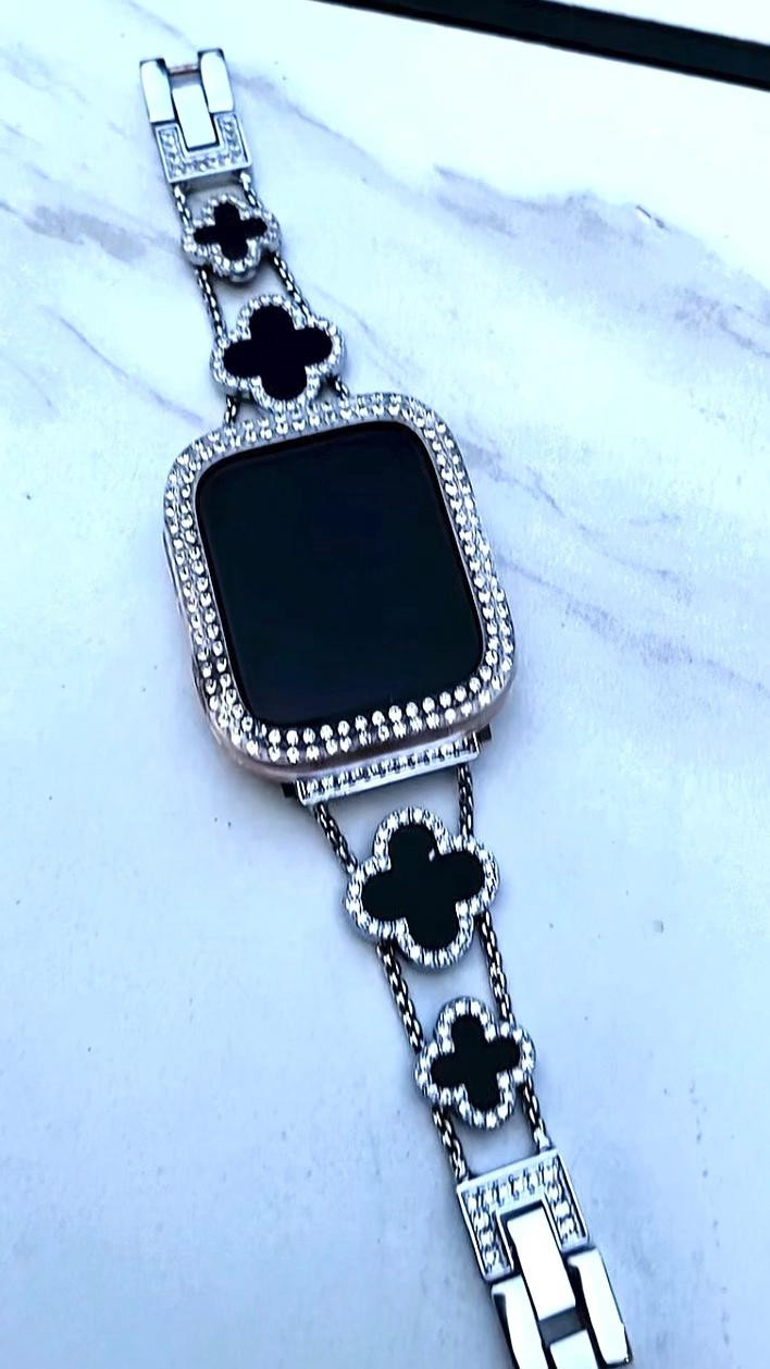 Let your apple watch be more than a timepiece — make it a statement.

Styled with diamond case and diamond clover  band  that elevates every look. 
#WatchStyle #TimelessElegance #AccessoryGoals #StyledByYou



#LTKStyleTip #LTKFindsUnder50