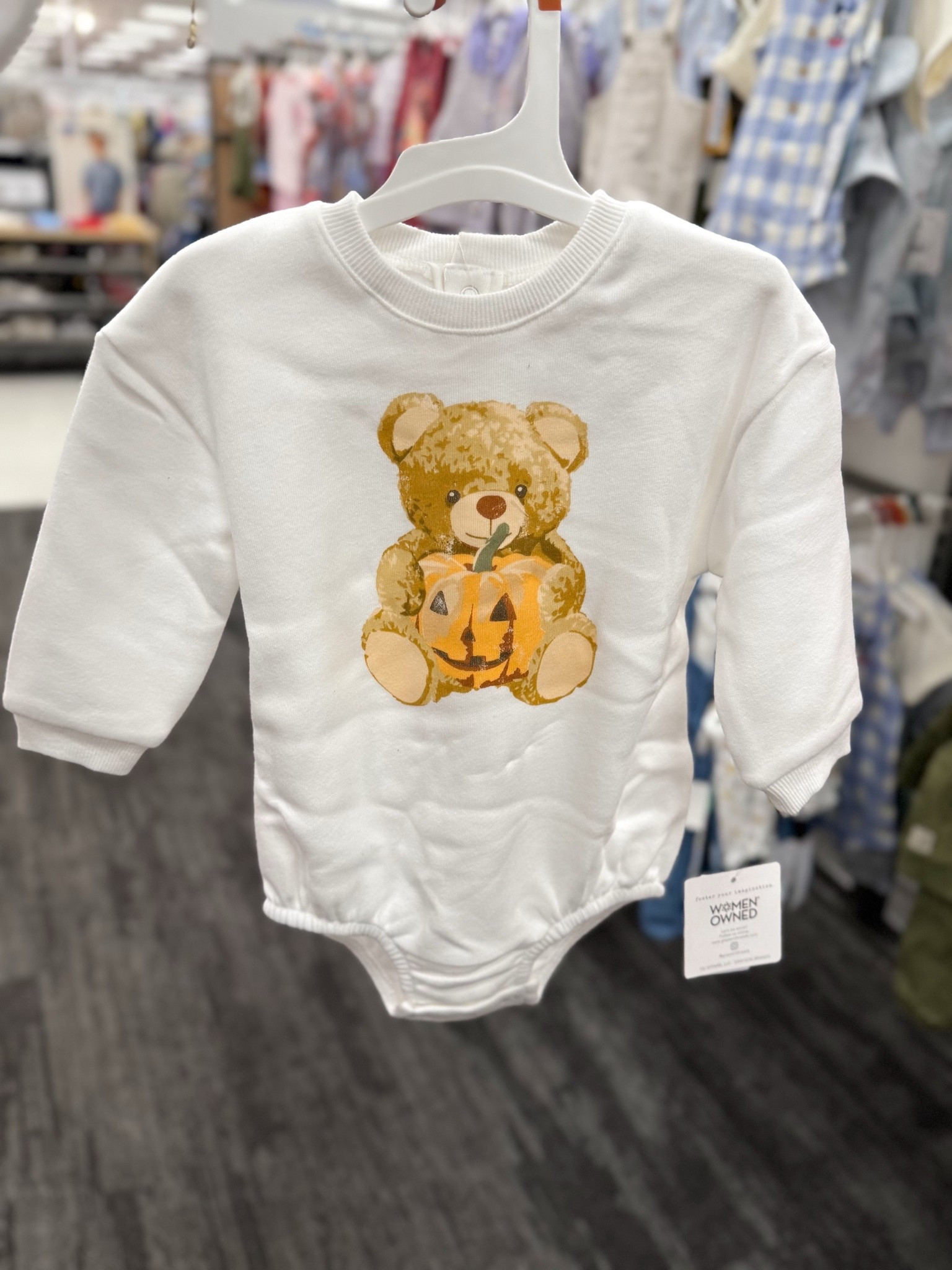 Baby spooky onesie🎃

target finds, target style

#LTKHome #LTKSaleAlert #LTKootd