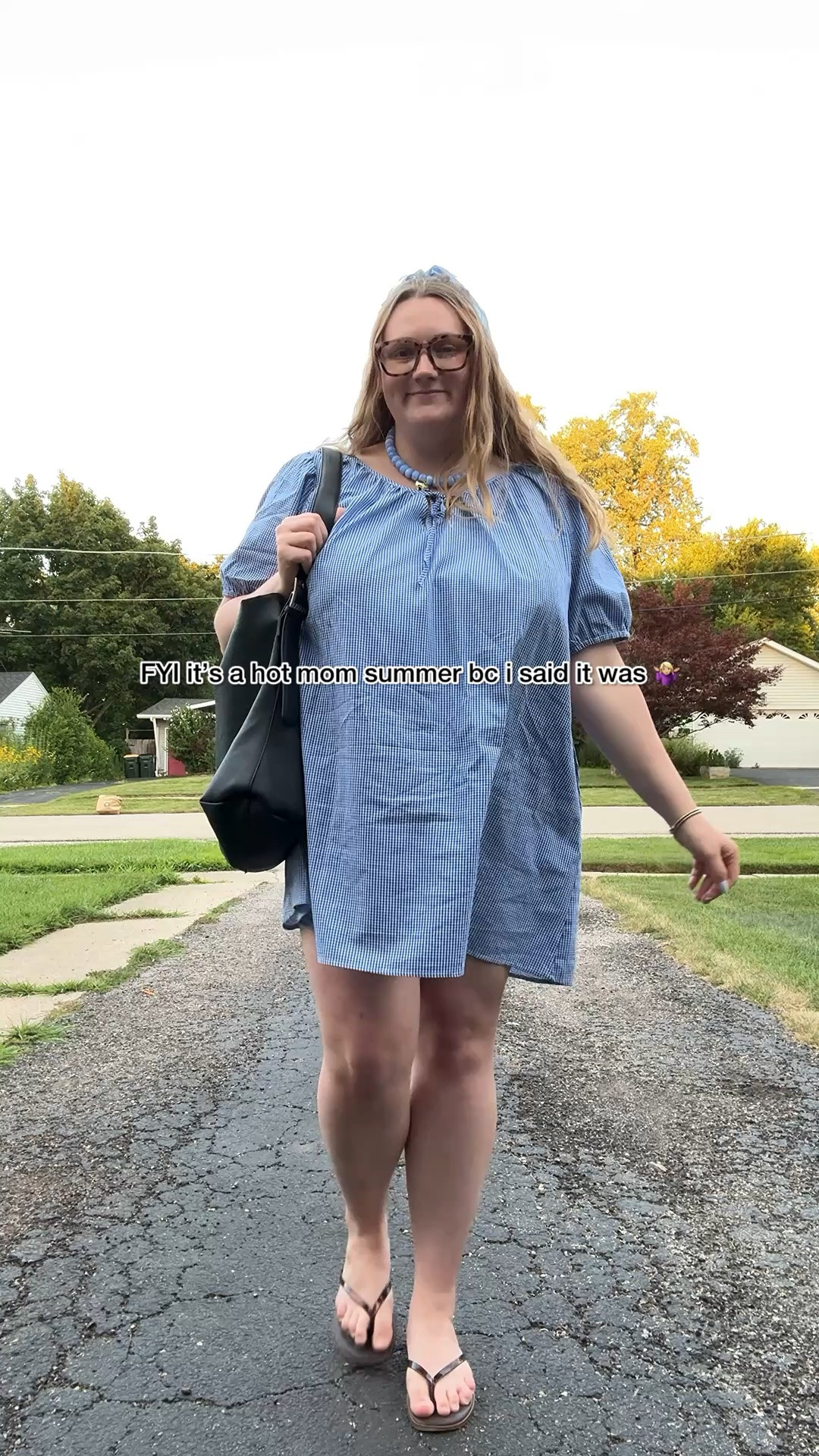 My steamer broke 🫪 BUT I said what I said!

It’s a hot mom summer because I said it was 💁🏼‍♀️

I found this gingham @amazon dress recently and have been reaching for it nonstop! It’s lightweight and perfect as a pool cover up, beach outfit, or for running weekend errands around town.

One thing to note: the material is on the thinner side, but that’s actually why I’ve been loving it during these hot summer days + it comes in sizes XL to 5X! 

It’s linked in my bio if you want to check it out or comment BLUE and I’ll send you a direct link 🤗 

#amazonfashion #plussizefashion #hotmomsummer #summeroutfitideas #momstyle

#LTKPlusSize #LTKmomlife #LTKMidsize