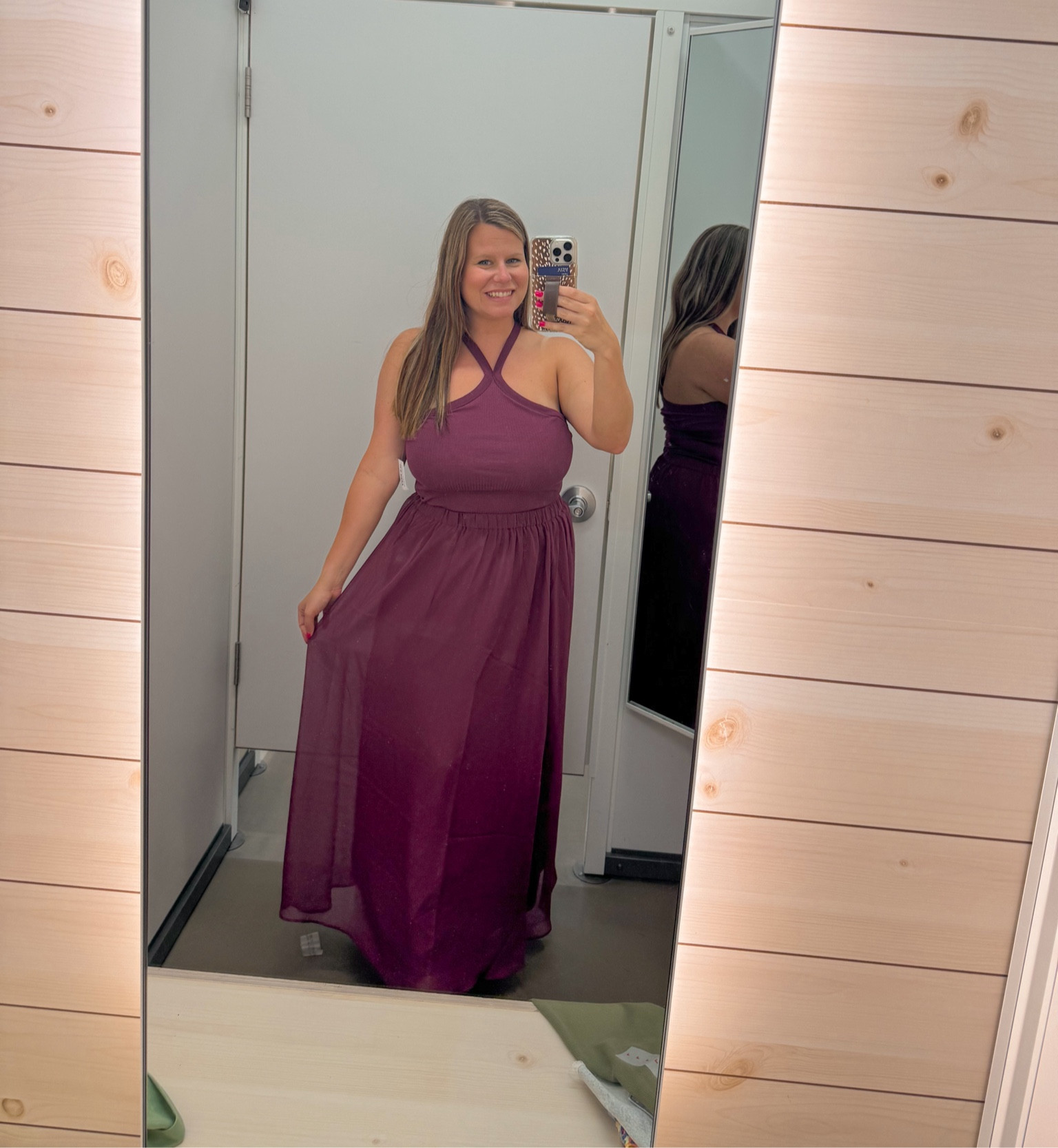 Summer Outfit | Summer Set 
Ribbed Halter Tank paired with chiffon maxi skirt! 

#LTKStyleTip