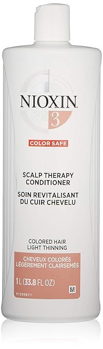 Nioxin Scalp Therapy Conditioner 33.8 oz Liter, System 1-6 with Peppermint Oil for Fine/Natural a... | Amazon (US)