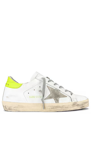 Superstar Sneaker in White, Ice, & Lime Green | Revolve Clothing (Global)