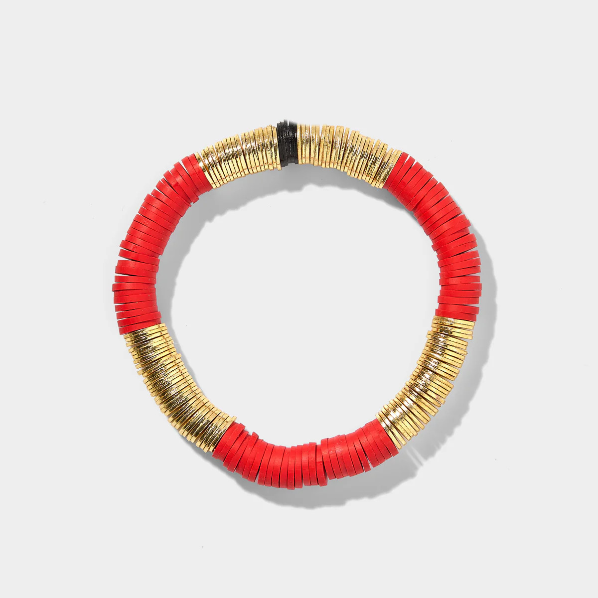 Firehouse Red Vinyl Bracelet 8mm | Allie + Bess