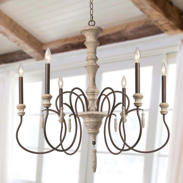 Lebrun 6 - Light Chandelier | Wayfair North America