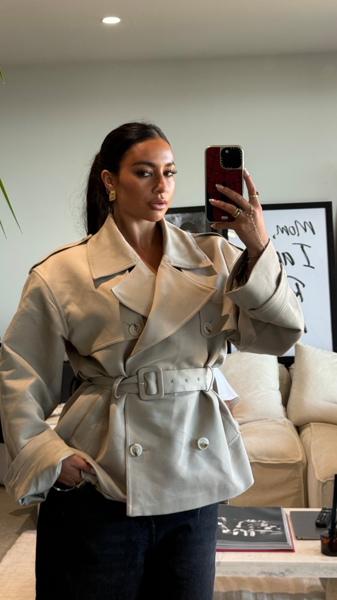 The perfect mini trench 