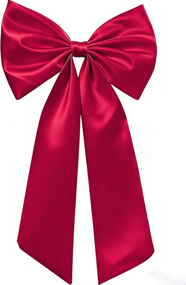 Large Red Bow for Decorations Big Ribbon Bows Banner Wall Hanging Decor for Baby Shower Bow Theme... | Amazon (US)