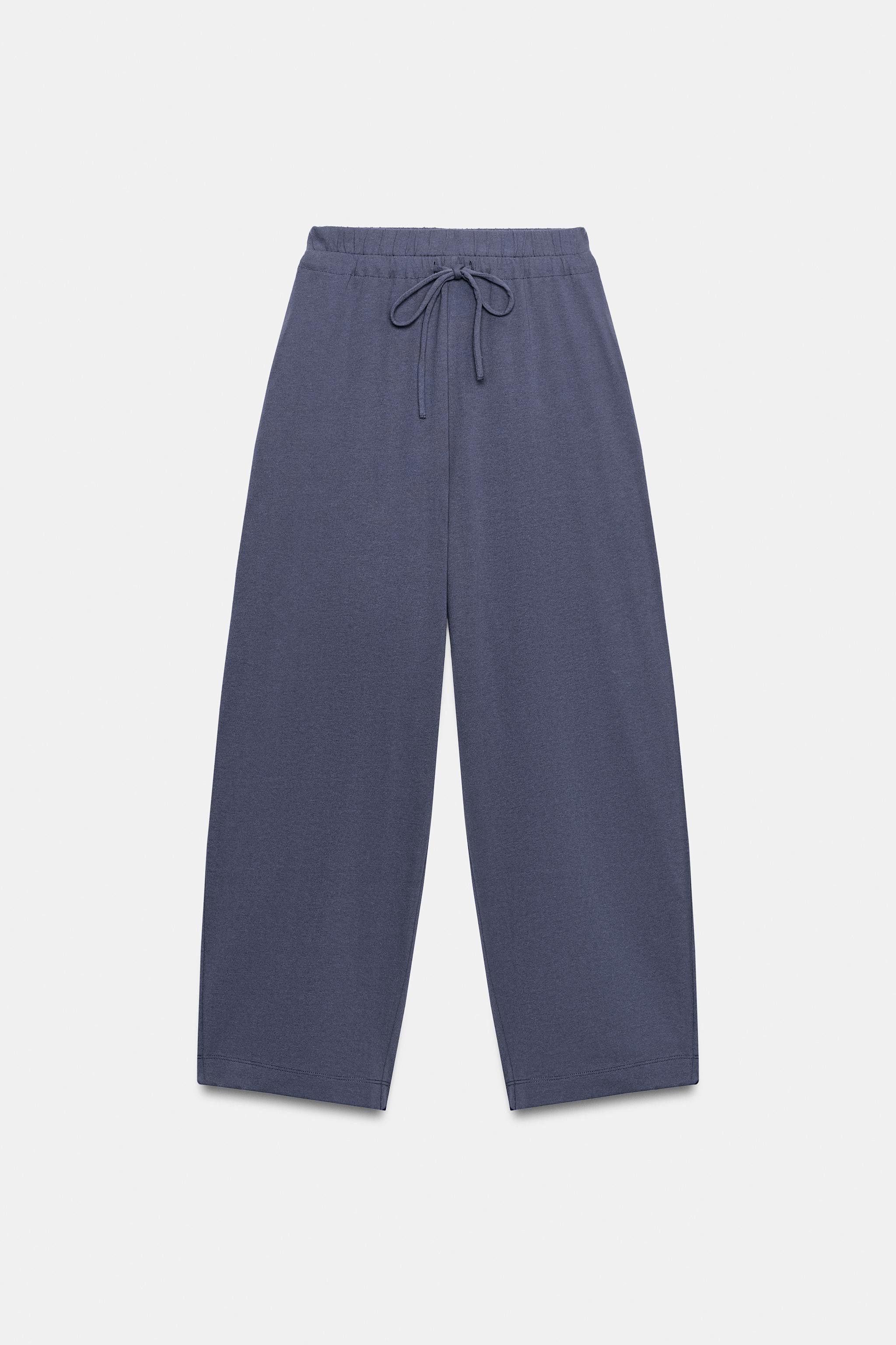 RUSTIC DRAWSTRING PANTS | Zara US