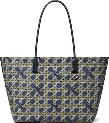 Tory Burch Canvas Basketweave Tote | Nordstrom | Nordstrom