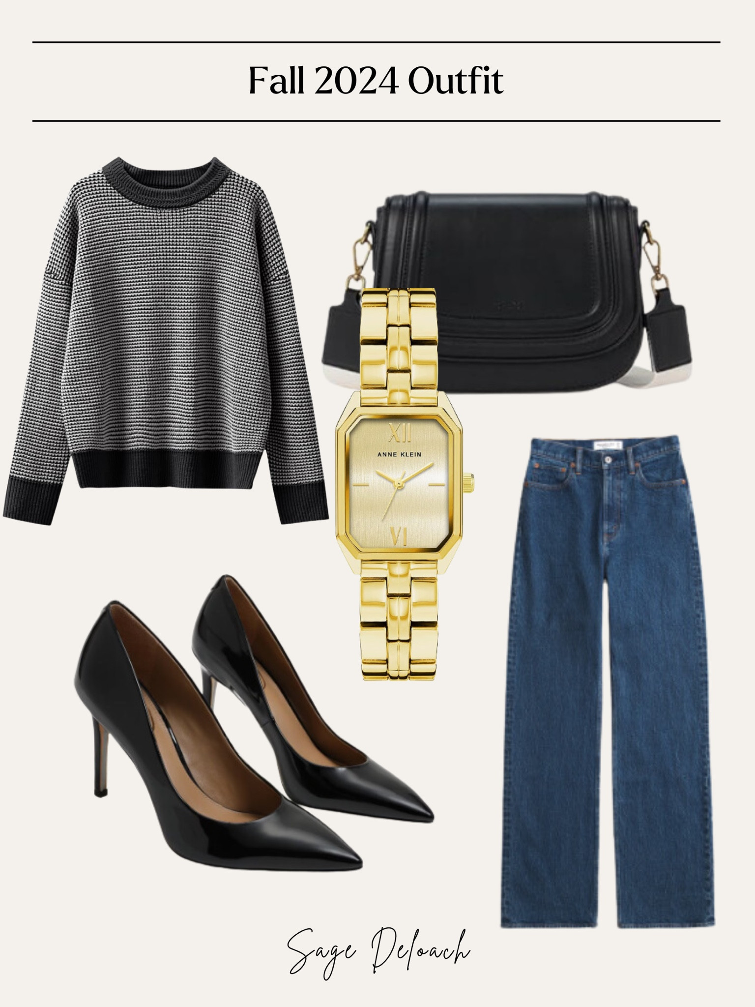 Fall outfit, neutral outfit for fall, casual outfit 