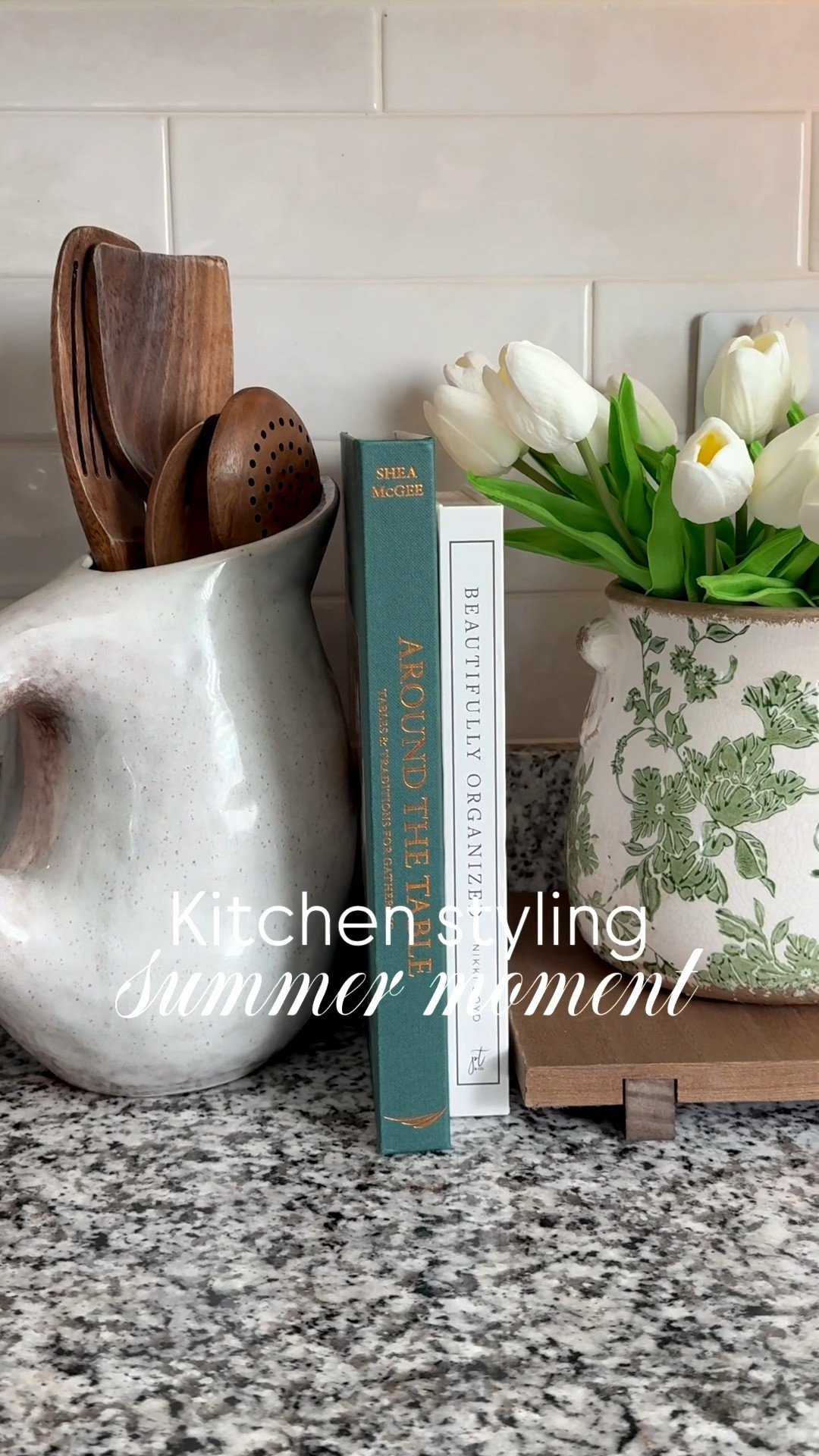 Kitchen styling- summer edition 🌷 these beautiful & affordable pieces are all back in stock! 

Kitchen decor, Walmart home decor, Alison home decor, viral home finds, summer decor, Amazon kitchen finds, summer stems, floral vase

#LTKHome #LTKSaleAlert #LTKSeasonal