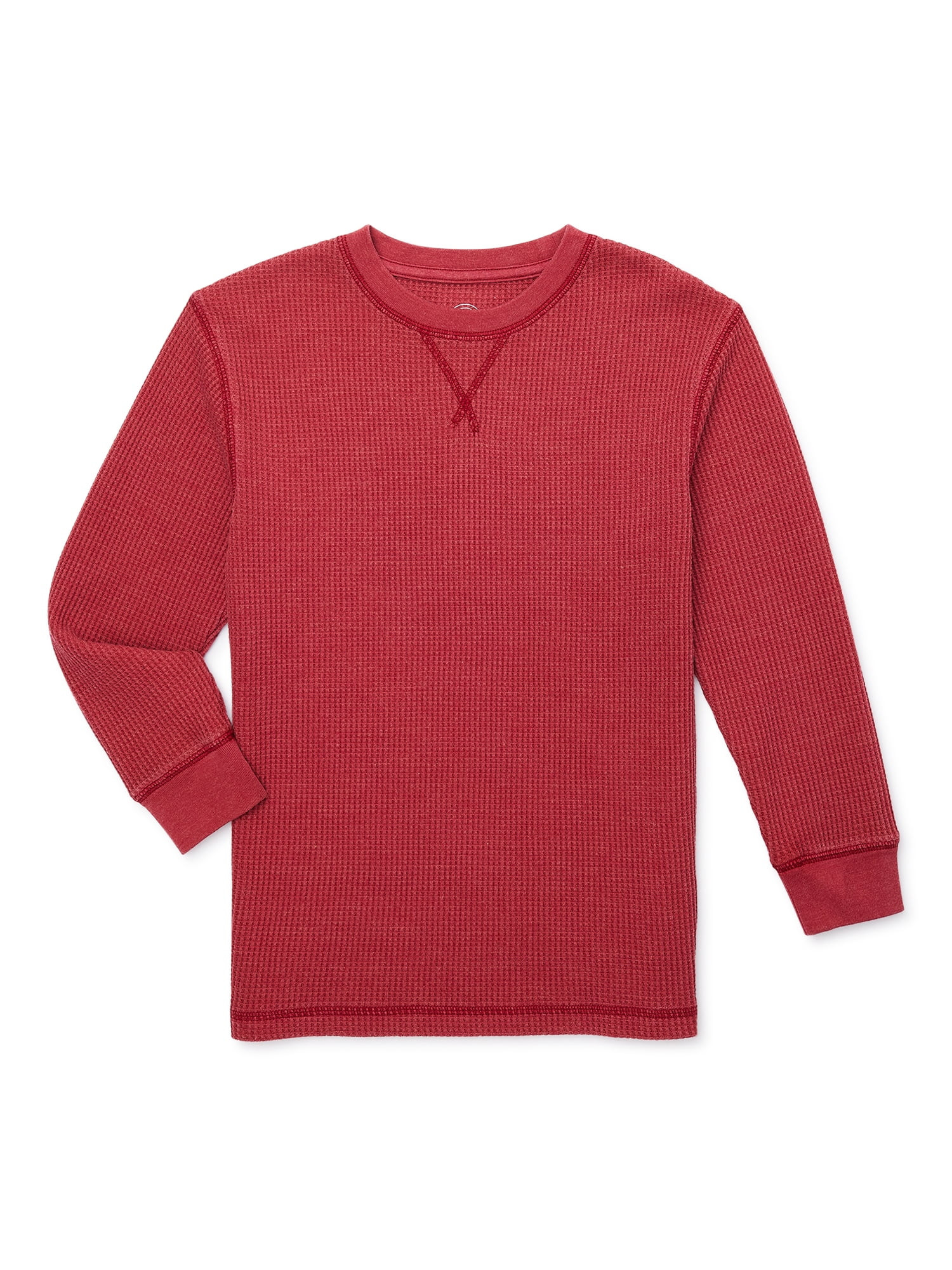 Wonder Nation Boys Long Sleeve Thermal Shirt, Sizes 4-18 & Husky | Walmart (US)