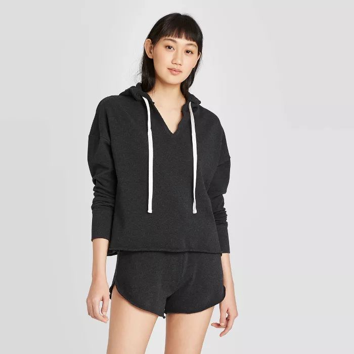 Women's Hooded Lounge Sweatshirt - Colsie™ | Target