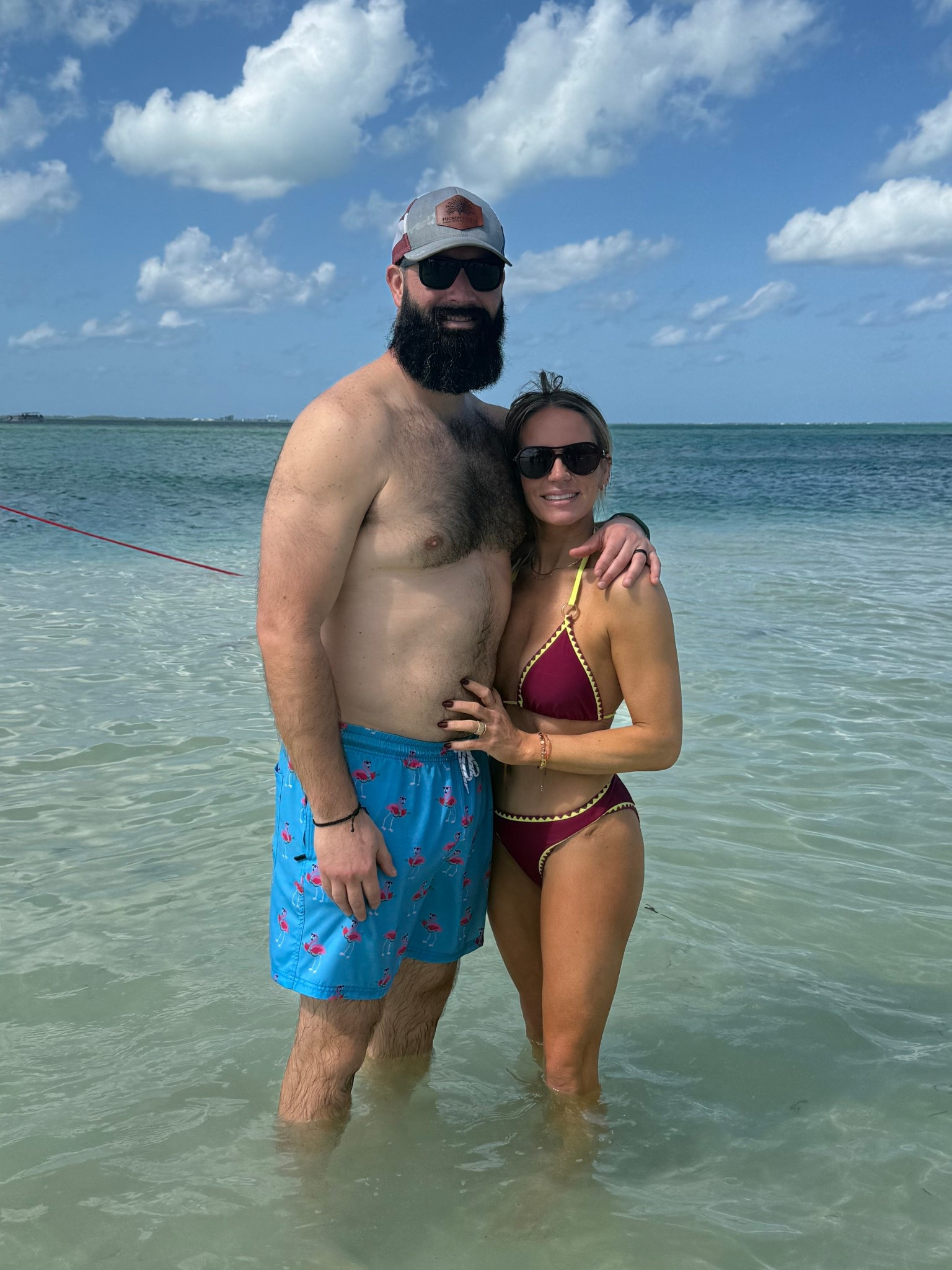 Boat day 🏝️

Use code Lolamarie15 to say 15% on orders of $70 or more @Cupshe 

Jordan loves these trunks from Amazon with the built in liner! 

I’m wearing a small in the swimsuit 

#LTKselfcare #LTKTravel #LTKMens