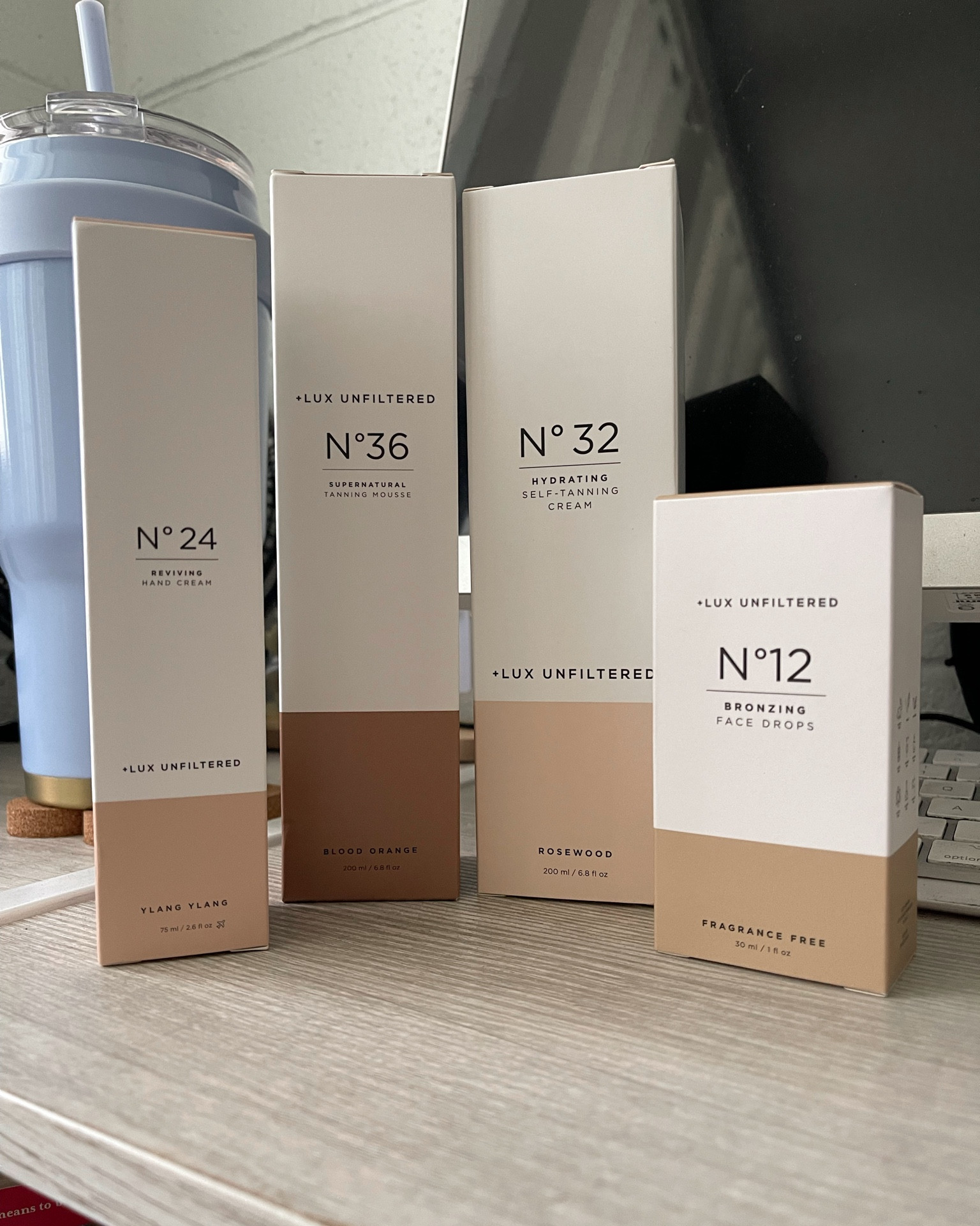 I just received my +Lux Unfiltered order in the mail! I restocked the No 24 Reviving Hand Cream (way better than Aesop) and the No 32 Hydrating Self-Tanning Cream. New products I bought are the No 12 Bronzing Face Drops and the No 35 Supernatural Tanning Mousse.

#LTKbeauty #LTKFind