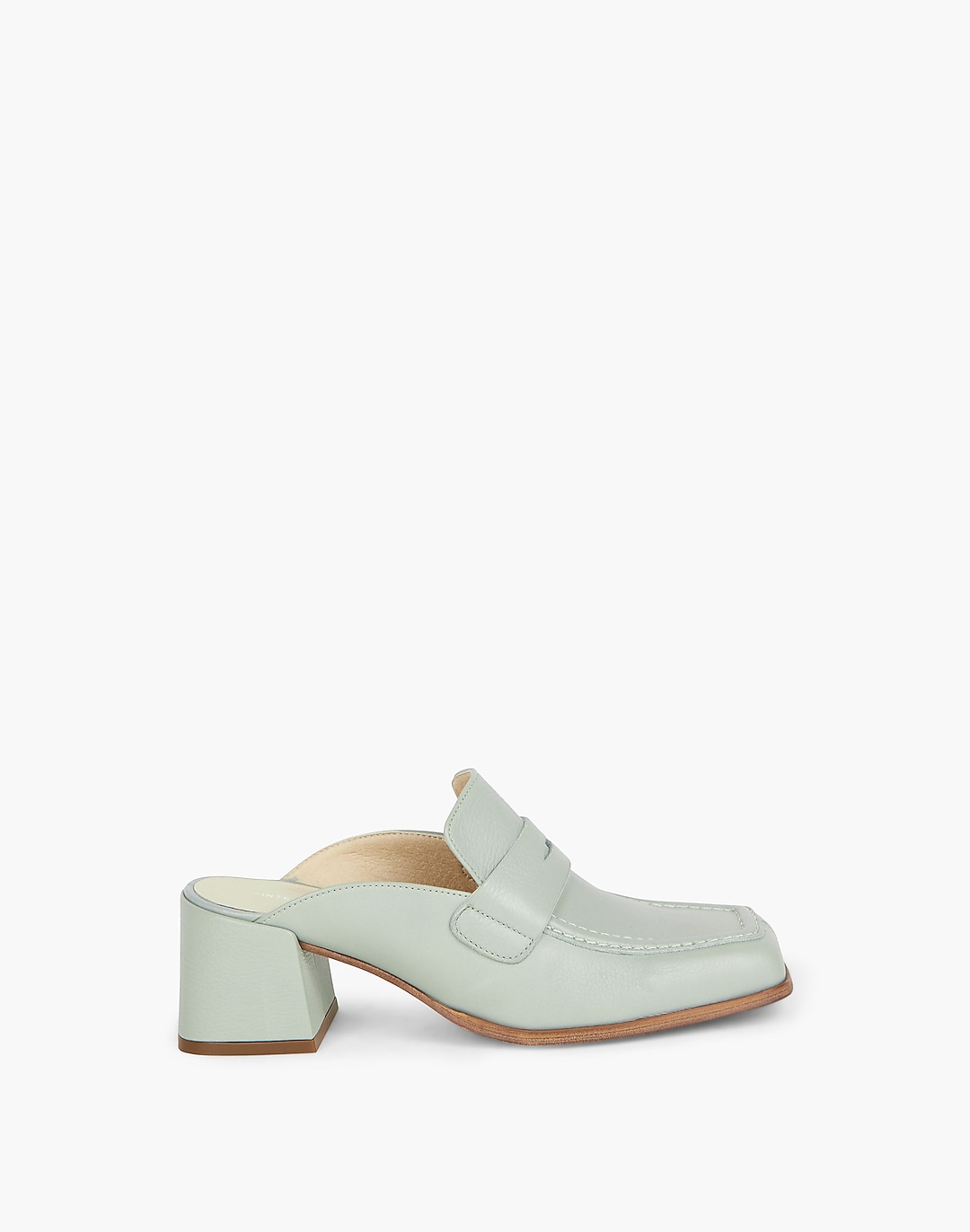 Intentionally Blank Prof Heeled Loafer | Madewell