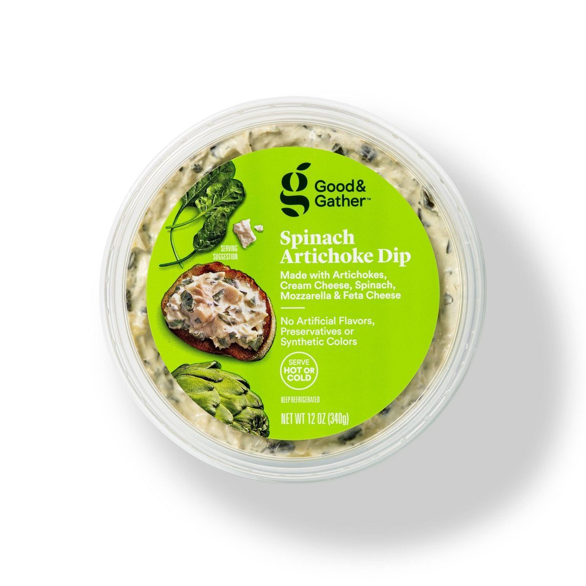 Spinach Artichoke Dip - 12oz - Good & Gather™ | Target