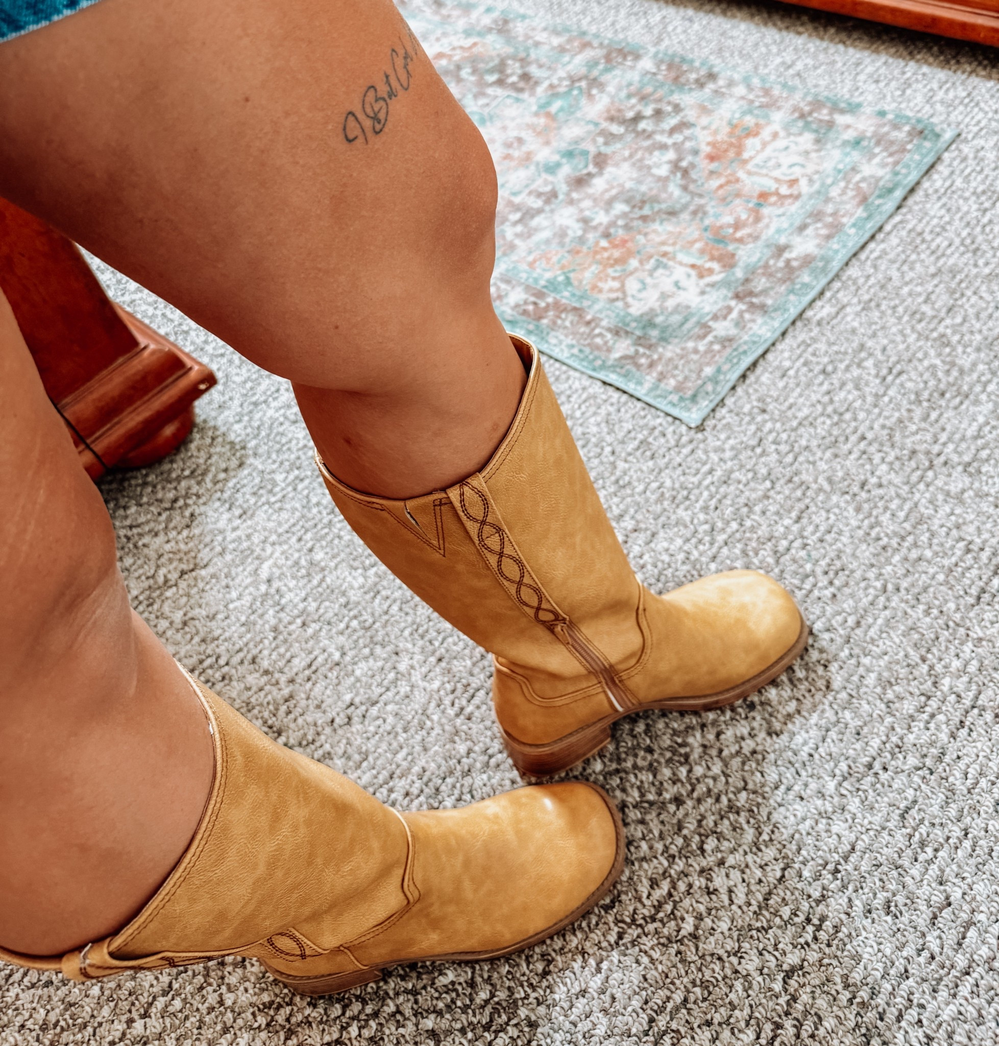 Walmart boots are popping off this year!!!! 😍😍😍 

#LTKFindsUnder100 #LTKFallSale #LTKSeasonal