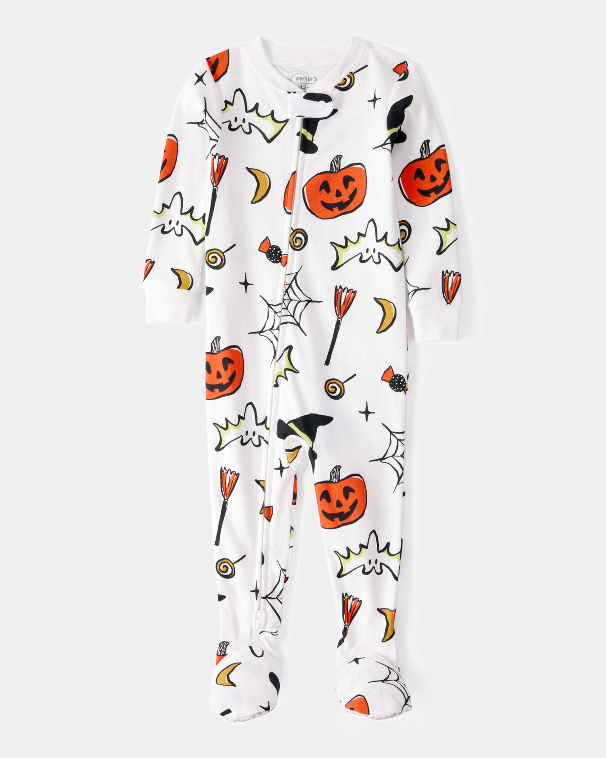 Baby 1-Piece Halloween 100% Snug Fit Cotton Footie Pajamas - Ivory - Carter's | Carter's | Carter's Inc