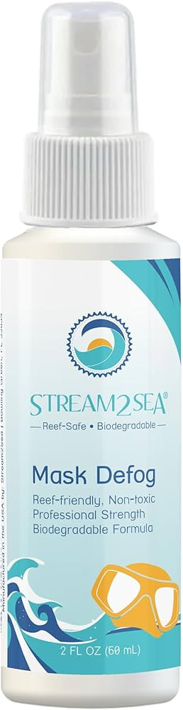 STREAM 2 SEA Reef Safe Anti-Fog Spray for Swim Goggles, Snorkel, Scuba & Ski Masks – Defogger f... | Amazon (US)