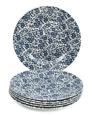6pk Calico Reverse Classic Plates | Kitchen & Dining Room | Marshalls | Marshalls