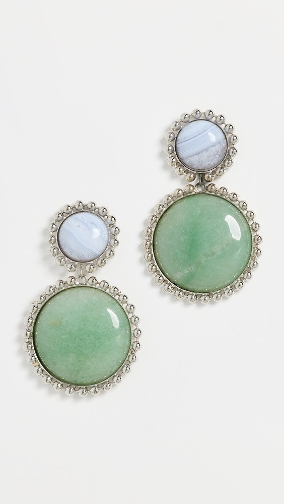 Lina Ball Chain Drop Earrings | Shopbop