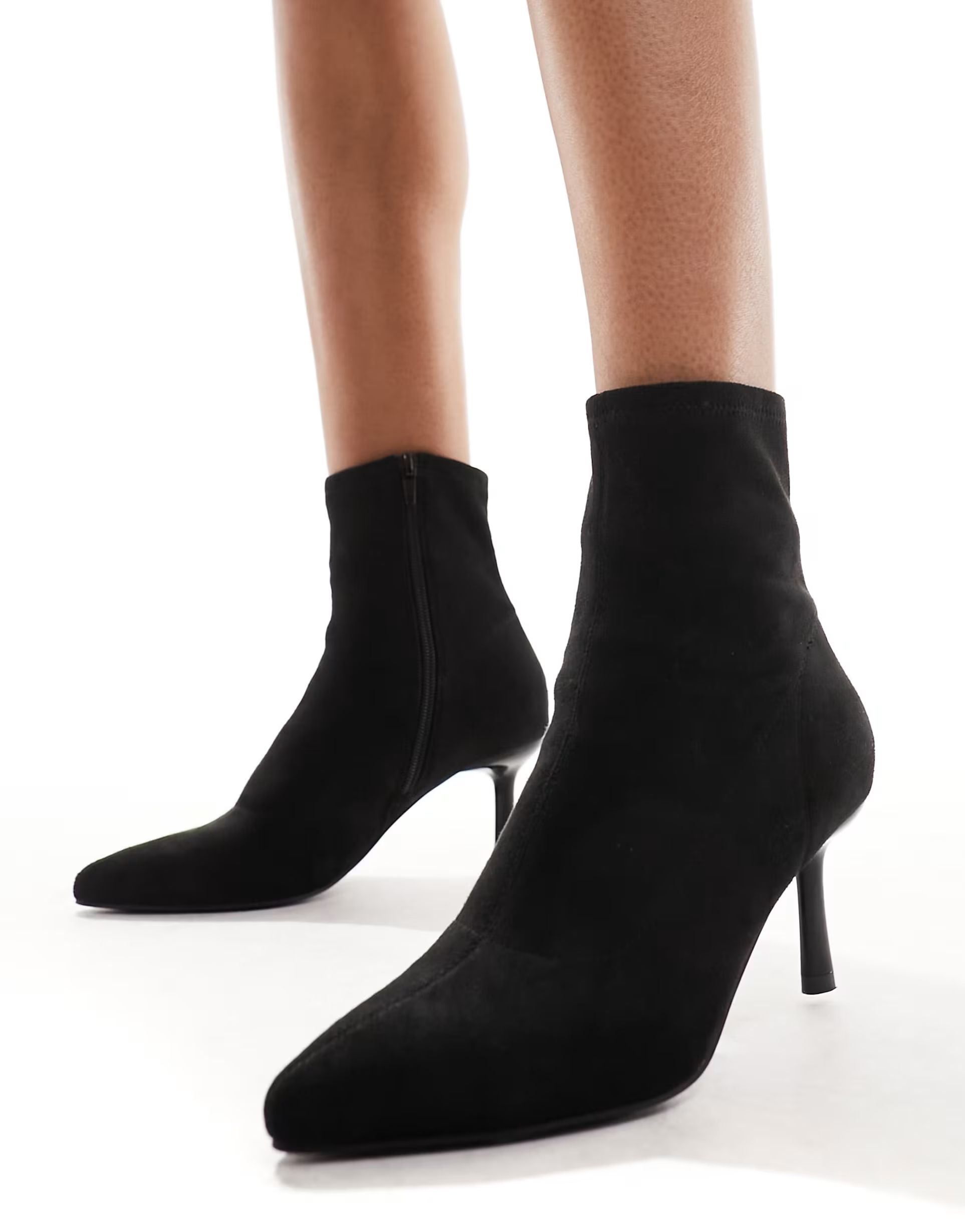 New Look sock point boot in black | ASOS (Global)