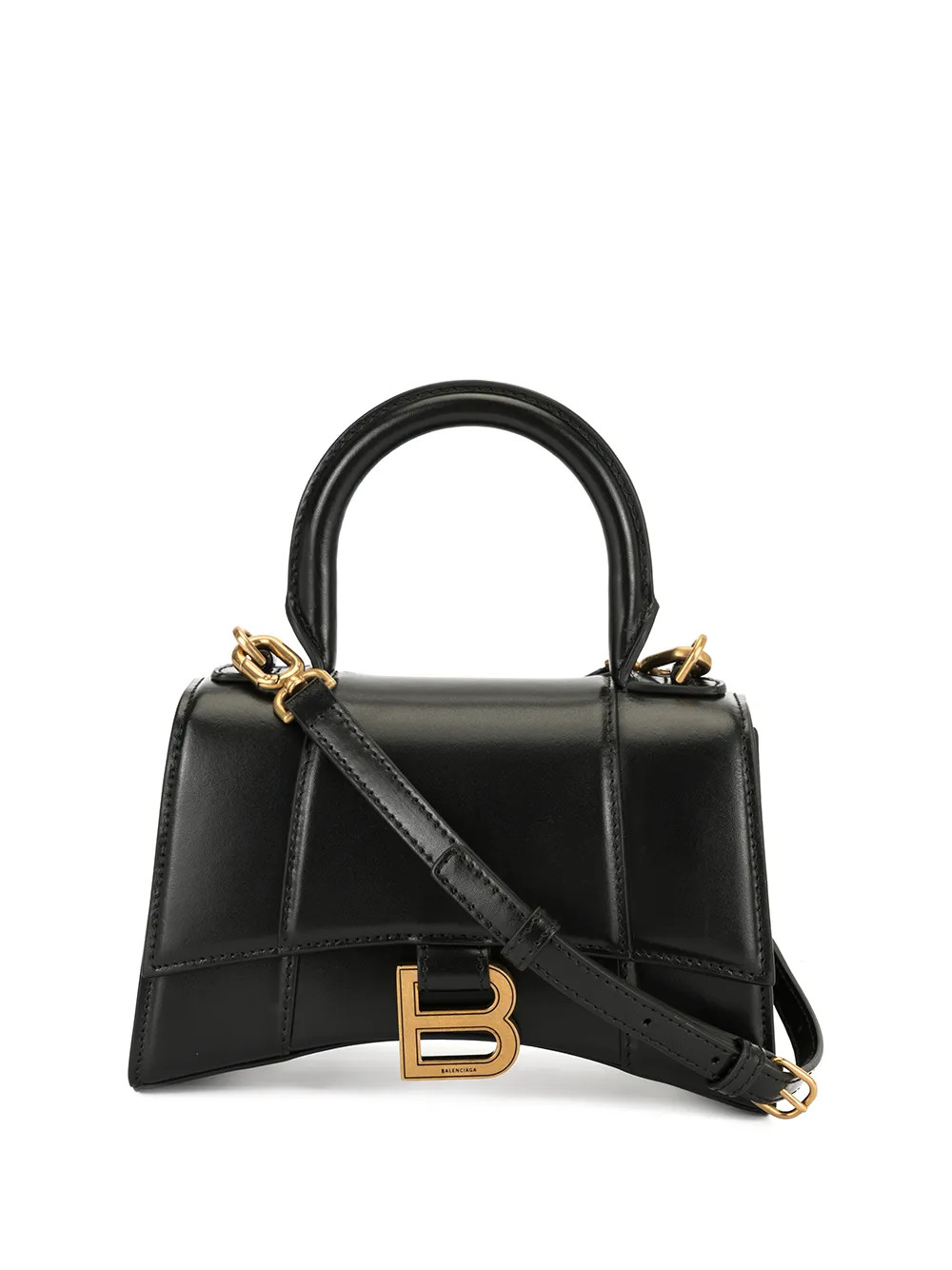 Balenciaga Hourglass XS Top Handle Bag - Farfetch | Farfetch Global