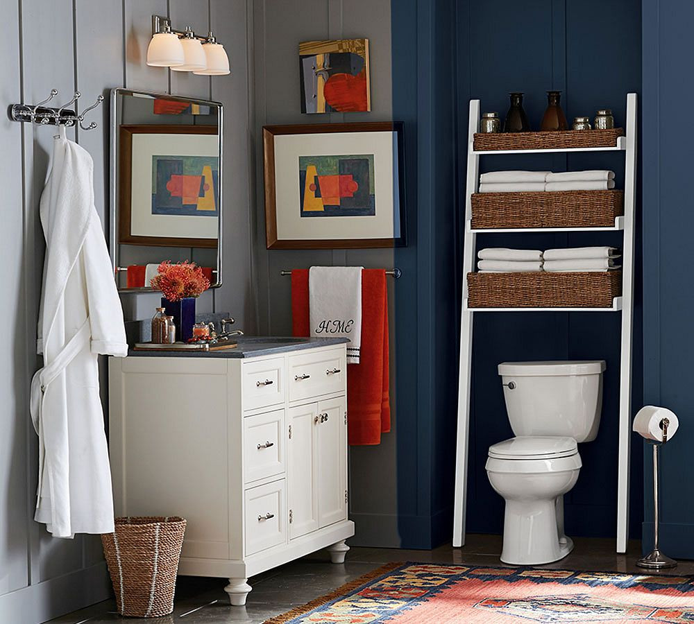 Ainsley Over-the-Toilet Ladder | Pottery Barn (US)